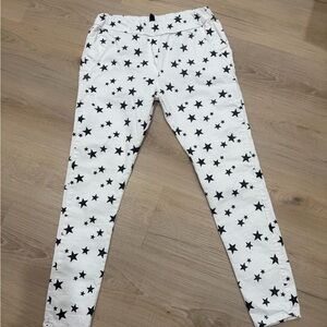 Black Star Pattern Women's Skinny Jeans